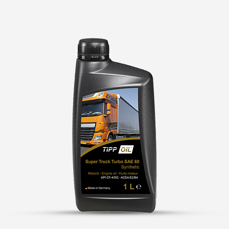 Tipp Oil Super Truck Turbo SAE 60 Synthetic Engine Oil 