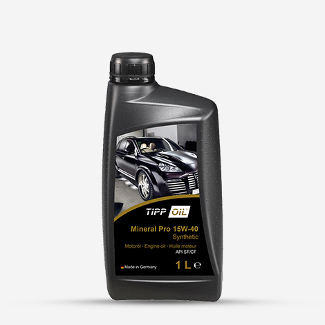 Tipp Oil Mineral Pro 15W-40 Car Engine Oil 